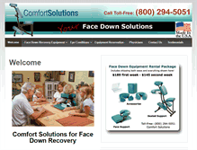 Tablet Screenshot of comfort-solutions.org